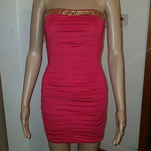 Pink dress